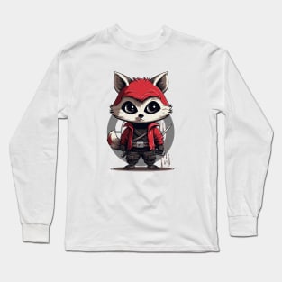 Prowling Red Panda Ninjas Long Sleeve T-Shirt
